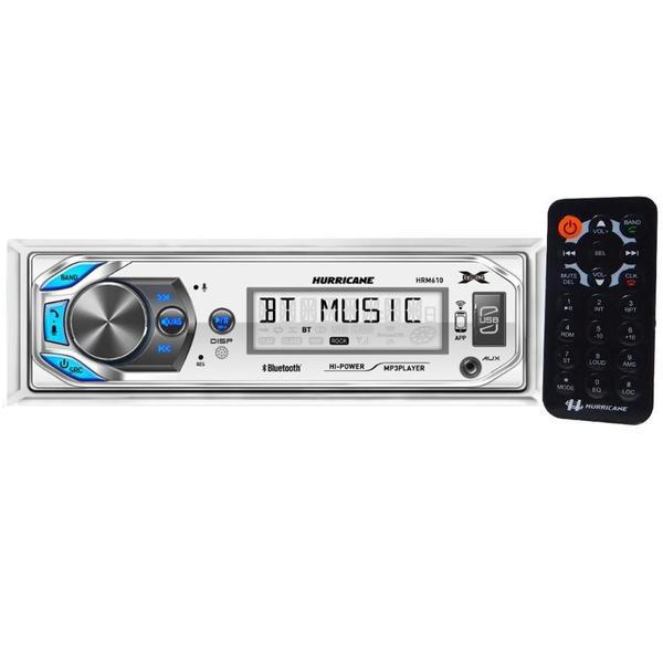 Imagem de Rádio Mp3 Hurricane Marinizado Bluetooth Marini Barco