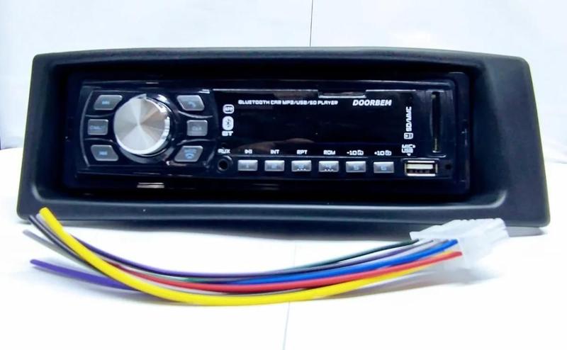 Imagem de  Radio Mp3 Som Automotivo E  Moldura Scenic Cinza Chumbo