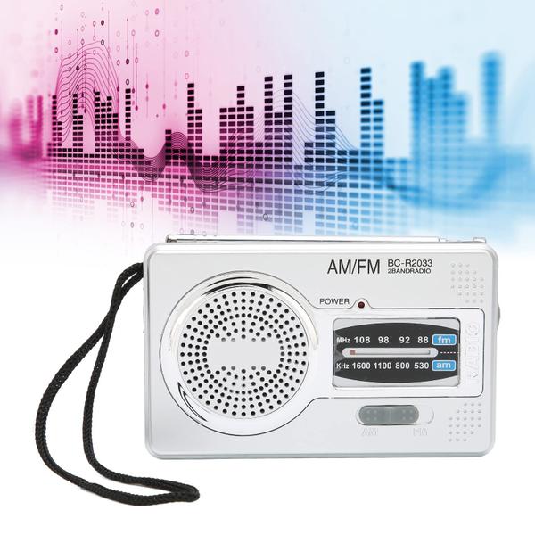 Imagem de Rádio portátil Aqur2020 Aqur2020 AM/FM Pocket Silver Grey