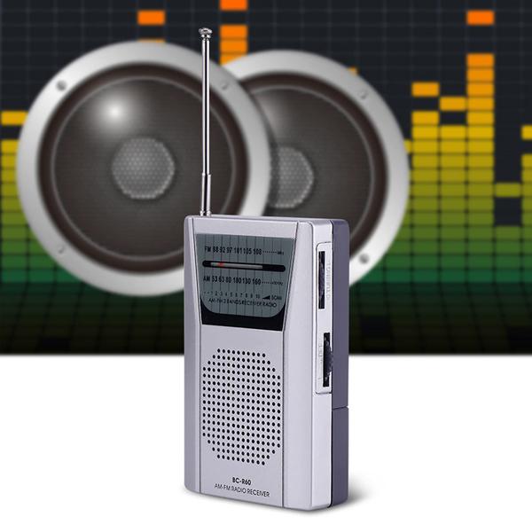 Imagem de Rádio portátil ciciglow Small FM/AM World Receiver com alto-falante