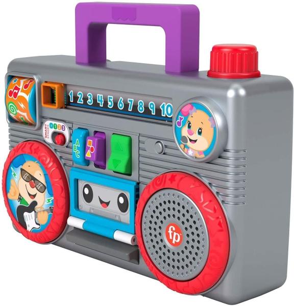 Imagem de Rádio Portátil Dance e Aprenda Fisher-Price Aprender e Brincar Mattel