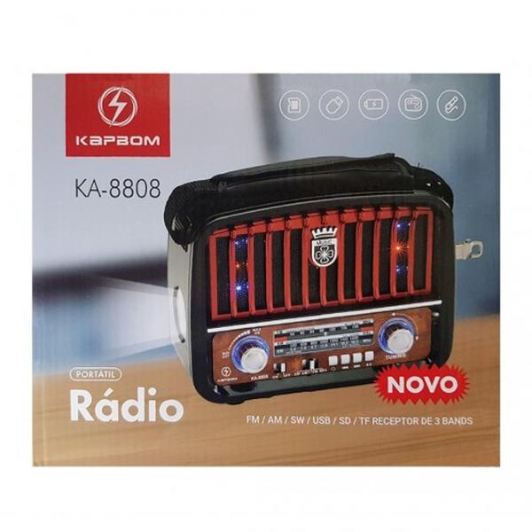 Imagem de Rádio portátil kapbom 8808 - Kapbot