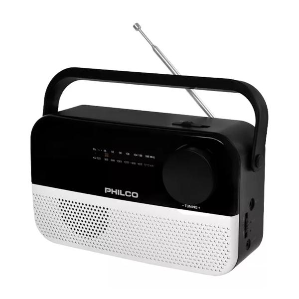 Imagem de Rádio Portátil Philco Pjr2200bt-sl Bluetooth Am/fm Cor Preto 220V