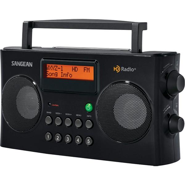 Imagem de Rádio Portátil Sangean HDR-16 HD Radio/FM-Stereo/AM Preto