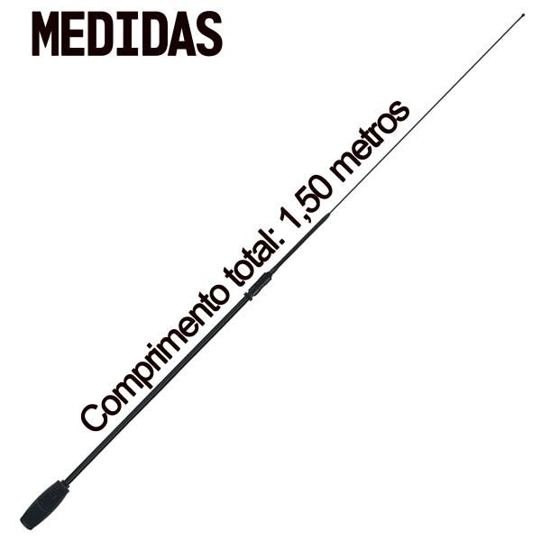 Imagem de Rádio Px 40 Canais + 2 Antena Argentina Black Cabo 5,5m Suportes Dianteiro VW Constellation