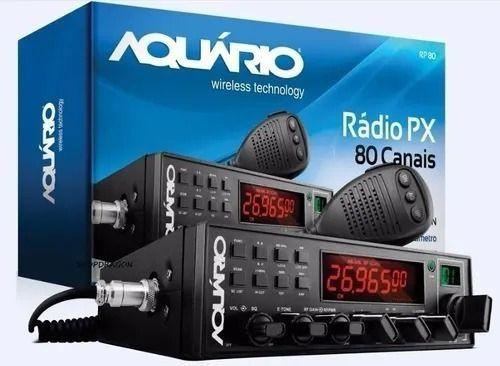 Imagem de Rádio Px 80 Canais Aquário Rp-80 Homologado Pela Anatel