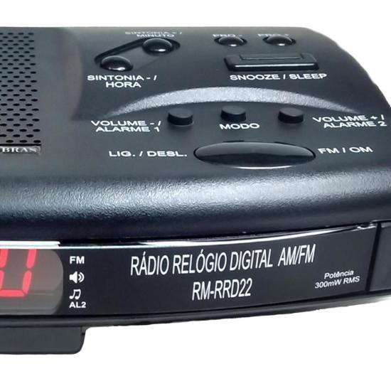 Imagem de Rádio Relógio Digital Motobras RM-RRD22