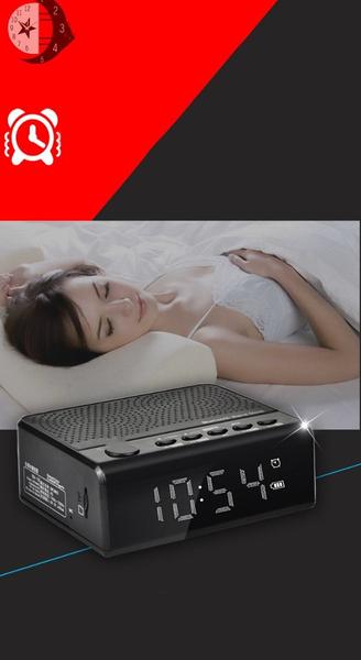 Imagem de Radio Relógio Fm Despertador Digital Alarme Bluetooth Cx Som