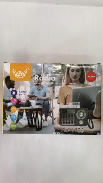 Imagem de Rádio Retro Altomex Bluetooth Com Relógio Am Fm