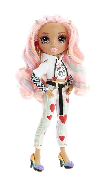 Imagem de Rainbow High Kia Hart Fashion Doll com 2 Mix Completo & Match Designer Roupas e Acessórios, Totalmente Posable, Brinquedos para Crianças e Presente para Colecionadores, Grande Presente para Idades 6-12+ Anos Multicolor