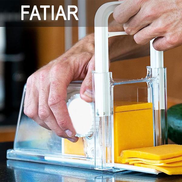 Imagem de Ralador Cortador Fatiador de Queijo Presunto Manual Lamina Inox 4 em 1 Pote Hermetico Armazenamento Geladeira Cozinha Balcao Multiuso Resistente