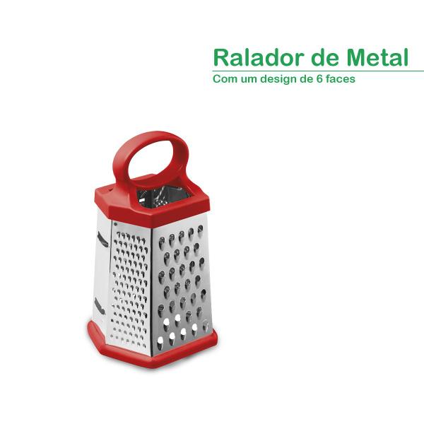 Imagem de Ralador De Alimentos Com Alça 6 Fases De Metal Verduras