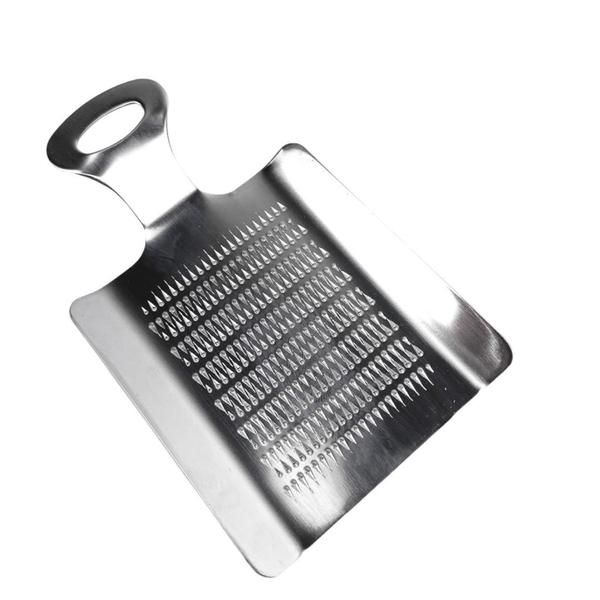 Imagem de Ralador de inox para gengibre e alho 11cm utensílios pra cozinha prático