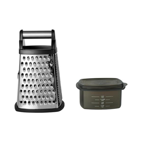 Imagem de Ralador KitchenAid Gourmet 4-Sided em Aço Inox, Preto