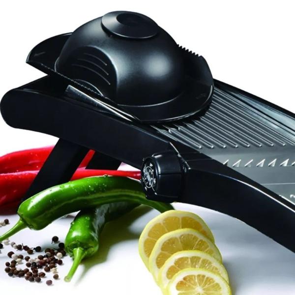 Imagem de Ralador Mandoline Profissional Regulagem De Corte Inox