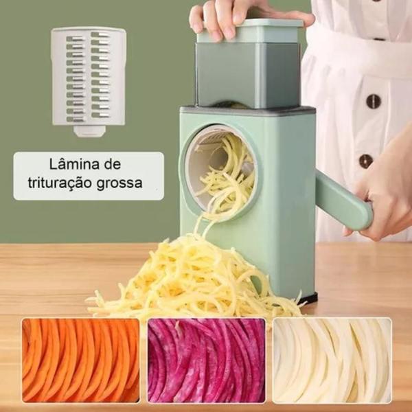 Ralador Manual De Queijo Fatiador De Vegetais E Leguminosas - Dk Imagem de Ralador Manual De Queijo Fatiador De Vegetais E Leguminosas