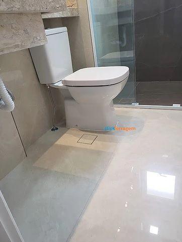 Ralo 10x10 Oculto Seca Piso porcelanato Inteligente Cinza - EST acess e conexões Imagem de Ralo 10x10 Oculto Seca Piso porcelanato Inteligente Cinza