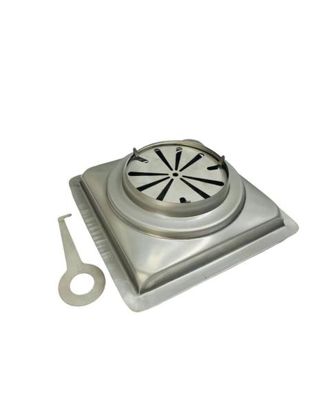 Ralo Banheiro 15X15 Cm - Inox 304 - M1nox Imagem de Ralo Banheiro 15X15 Cm - Inox 304