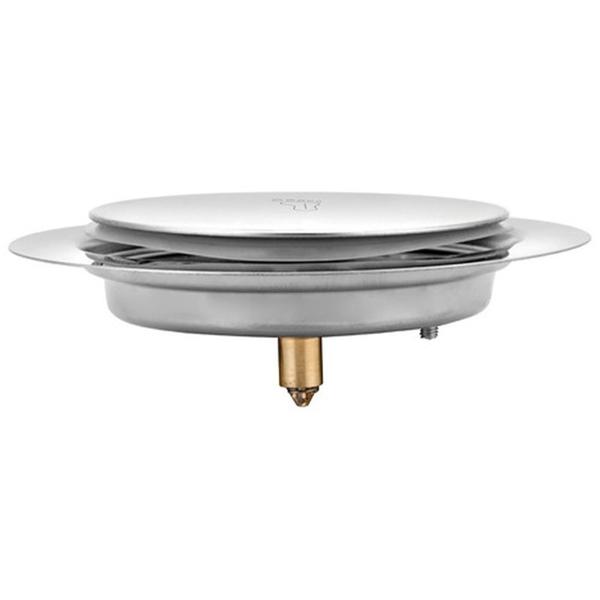 Ralo Click Inteligente 10x10 Inox Redondo Banheiro Lavabo Casa - Economia Solar Imagem de Ralo Click Inteligente 10x10 Inox Redondo Banheiro Lavabo Casa