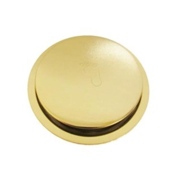 Imagem de Ralo Click Inteligente Dourado Redondo e Quadrado10x10 Lavabo Banheiro PopUp Veda Cheiro