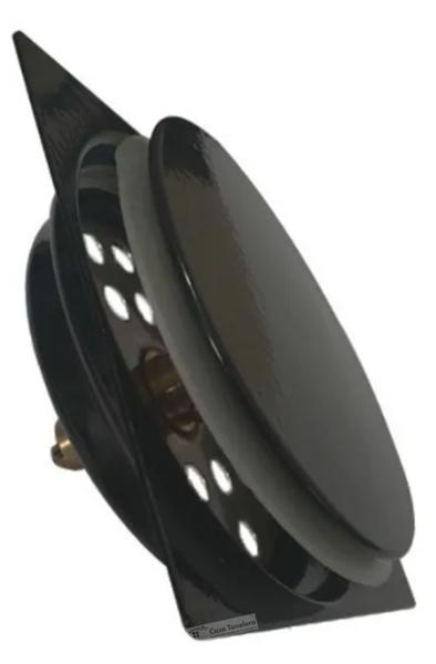 Ralo Click Inteligente Quadrado 10x10 Black Fosco - ZHU Imagem de Ralo Click Inteligente Quadrado 10x10 Black Fosco