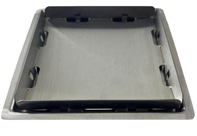 Ralo De Banheiro - 15x15 cm INOX 304 - M1nox Imagem de Ralo De Banheiro - 15x15 cm INOX 304