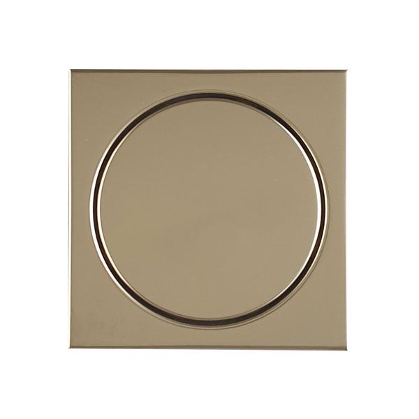 Imagem de Ralo Elegance Mozaik RBLE1013 Ouro Polido 10x10cm