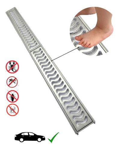 Ralo Grelha Linear 10x200cm Reforçada Anti Insetos Em Alumínio e Aro De Fixação(4 peças de 10x50cm) - Znubi Grelhas & Cia Imagem de Ralo Grelha Linear 10x200cm Reforçada Anti Insetos Em Alumínio e Aro De Fixação(4 peças de 10x50cm)