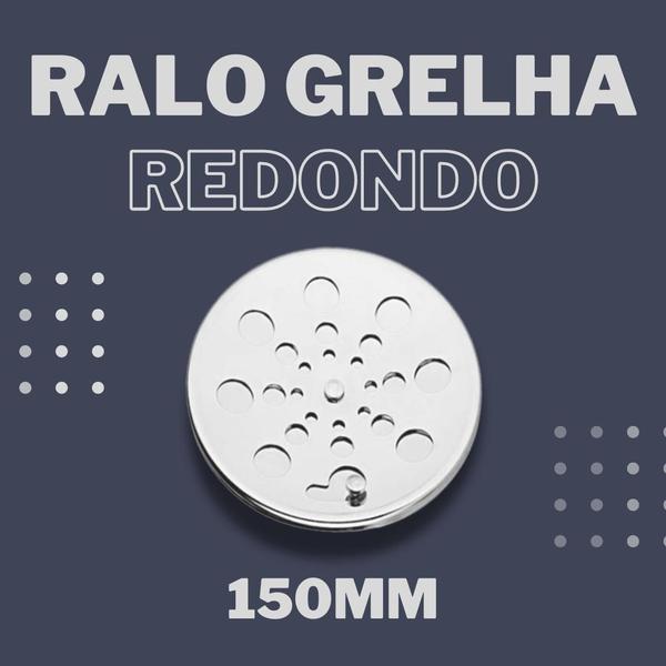 Ralo grelha redondo abre e fecha 15cm - overtime Imagem de Ralo grelha redondo abre e fecha 15cm