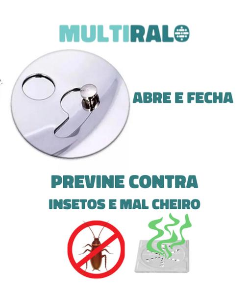 Ralo Grelha Tampa Com Fecho E Porta Grelha 10x10 Cm Inox - Multiralo Imagem de Ralo Grelha Tampa Com Fecho E Porta Grelha 10x10 Cm Inox