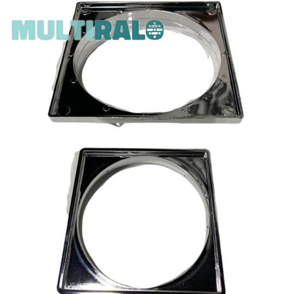 Ralo Grelha Tampa Com Fecho E Porta Grelha 10x10 Cm Inox - Multiralo Imagem de Ralo Grelha Tampa Com Fecho E Porta Grelha 10x10 Cm Inox