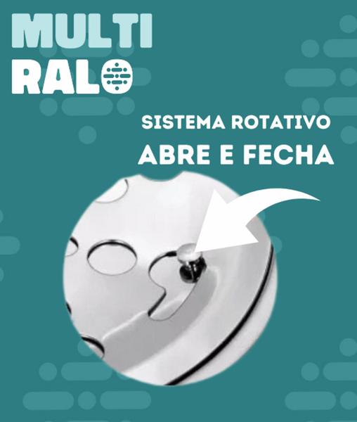 Ralo Grelha Tampa Com Fecho E Porta Grelha 10x10 Cm Inox - Multiralo Imagem de Ralo Grelha Tampa Com Fecho E Porta Grelha 10x10 Cm Inox