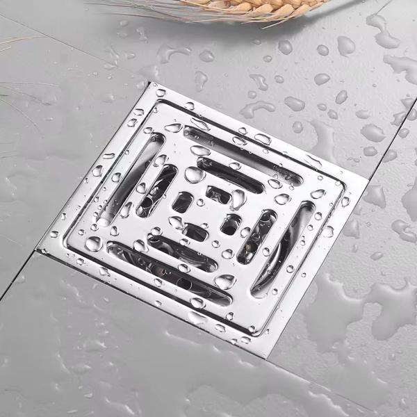Ralo Inox com Tampa Anti Odor 10X10 Banheiro Lavabo Anti insetos - Compre Desejos Imagem de Ralo Inox com Tampa Anti Odor 10X10 Banheiro Lavabo Anti insetos