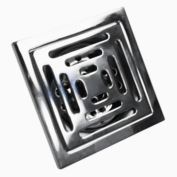 Ralo Inox com Tampa Anti Odor 10X10 Banheiro Lavabo Anti insetos - Compre Desejos Imagem de Ralo Inox com Tampa Anti Odor 10X10 Banheiro Lavabo Anti insetos