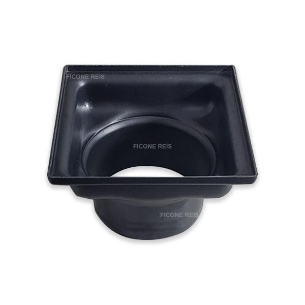 Ralo Inox modelo 15x15 Quintal com Coletor Saída Baixa 100mm e Tela Anti Insetos - Ficone Decor - Ficone Reis Imagem de Ralo Inox modelo 15x15 Quintal com Coletor Saída Baixa 100mm e Tela Anti Insetos - Ficone Decor