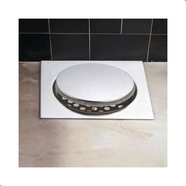Ralo Inteligente Para Piso tipo click 10x10 cm - Bruno Acabamentos Imagem de Ralo Inteligente Para Piso tipo click 10x10 cm