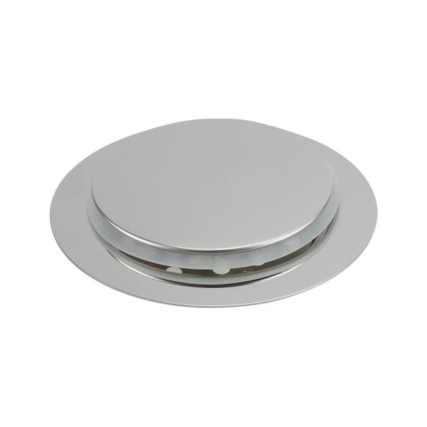 Imagem de Ralo Inteligente Redondo Click Pop Up Veda Cheiro Banheiro Lavabo Inox 15x15 Cores