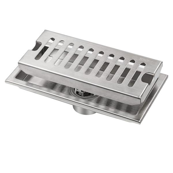 Imagem de Ralo Linear 30cm Inox Banheiro Lavabo  Area Externa Anti Odor Anti Inseto Quintal Piscina Resistente Higienico Seguro