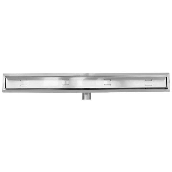 Imagem de Ralo linear 60 cm com saida lateral horizontal central