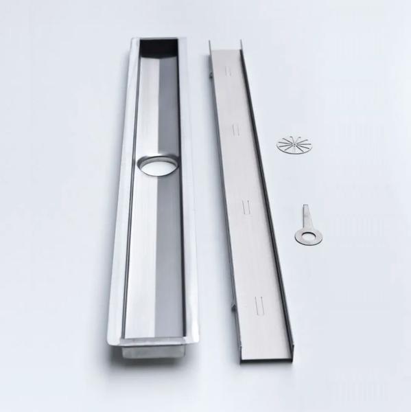 Imagem de Ralo linear 70 cm com saida central M.INOX