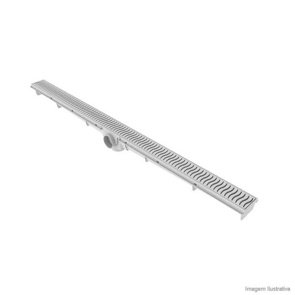 Imagem de Ralo linear 90cm grelha branca PVC Tigre