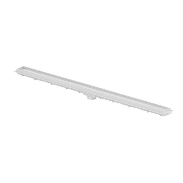 Imagem de Ralo Linear 90cm Invisível Branco Tigre