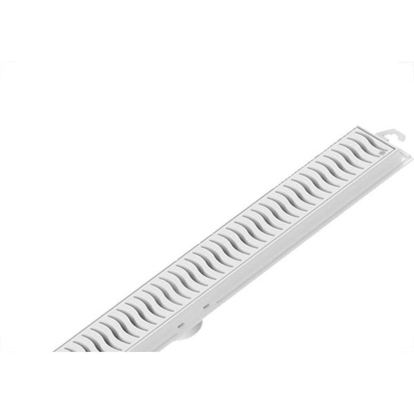 Imagem de Ralo Linear Com Grelha Flat Tigre 50Cm Branco