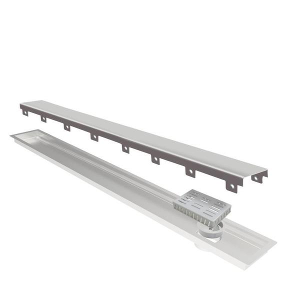 Imagem de Ralo Linear Elleve Multimaster Tampa Inox 110cm Linear