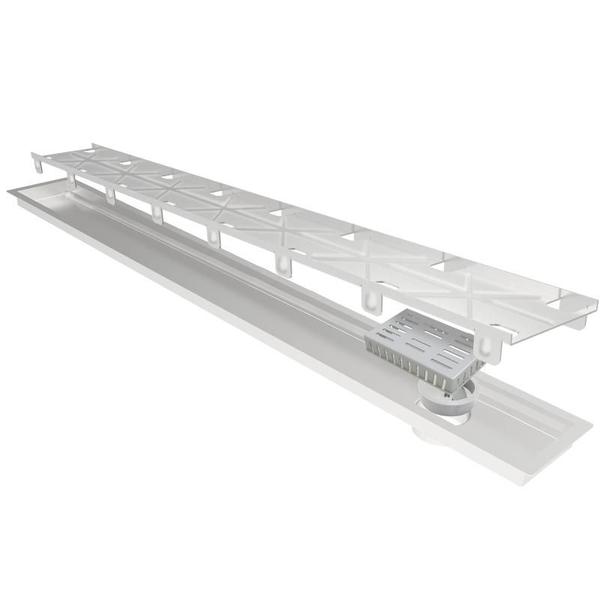 Imagem de Ralo Linear Elleve Multimaster Tampa Oculta 70cm Linear