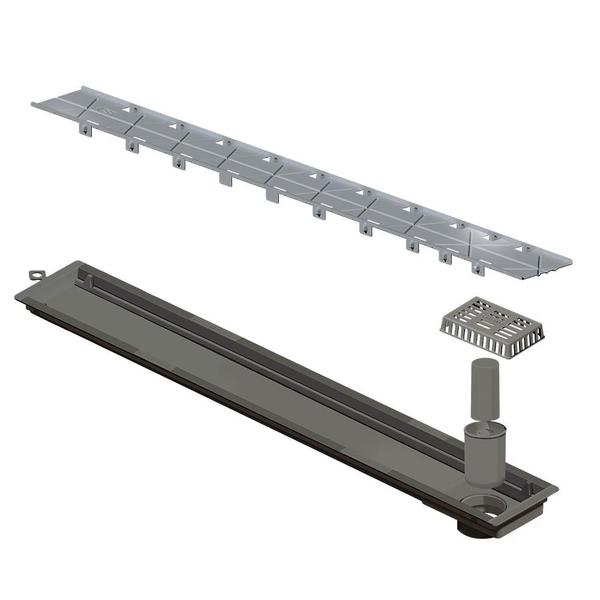 Imagem de Ralo Linear Elleve Versatille Tampa Oculta 50cm 4251