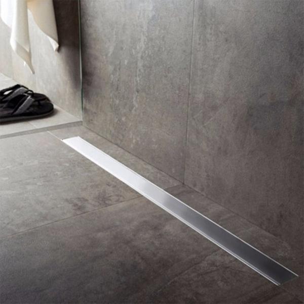 Imagem de Ralo Linear Flat Amanco 90 cm Grelha Inox