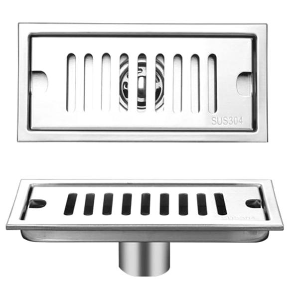 Imagem de Ralo Linear Inox 20cm Banheiro Lavabo Anti Odor Anti Inseto Higienico Dreno Resistente