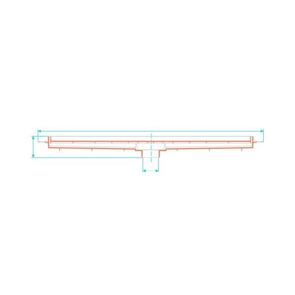 Imagem de Ralo Linear Invisível 70cm Branco - Tigre