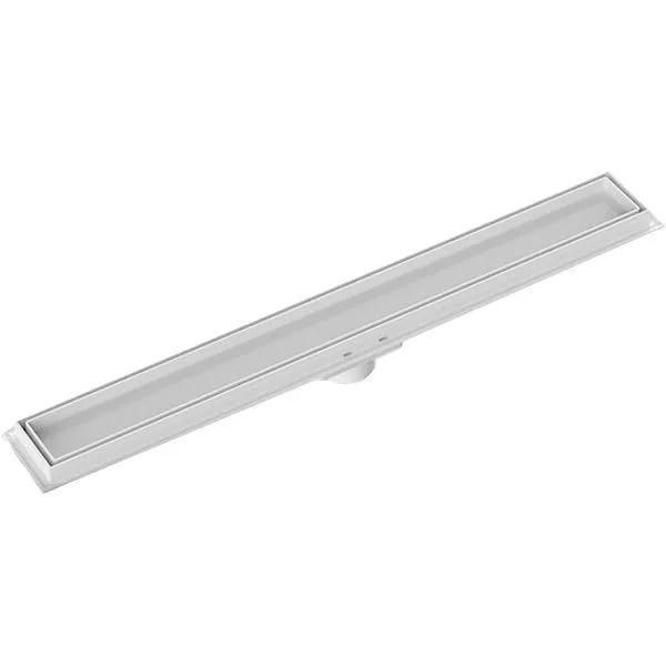 Imagem de Ralo linear invisivel smart 5x90cm branco estrela